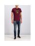 Diesel Тишърт T-Diego-B2 00SXMH 0091A Бордо Regular Fit - Pepit.bg