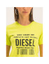 Diesel Тишърт T-Sily-ZF 00SYVT Жълт Regular Fit - Pepit.bg