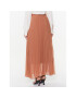 Dixie Плисирана пола G319V007A Кафяв Regular Fit - Pepit.bg