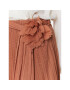 Dixie Плисирана пола G319V007A Кафяв Regular Fit - Pepit.bg