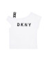 DKNY Блуза D35R44 D Бял Regular Fit - Pepit.bg