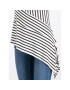 DKNY Блуза P9BHJAXI Бял Regular Fit - Pepit.bg