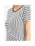 DKNY Блуза P9BHJAXI Бял Regular Fit - Pepit.bg
