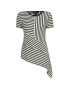 DKNY Блуза P9BHJAXI Бял Regular Fit - Pepit.bg