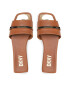 DKNY Чехли Alaina K4235139 Кафяв - Pepit.bg