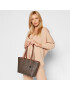 DKNY Дамска чанта Bryant Lg Zip Tote R74AJ014 Кафяв - Pepit.bg