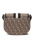 DKNY Дамска чанта Carol Saddle Bag R21EFR72 Кафяв - Pepit.bg