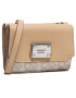 DKNY Дамска чанта Perla Mini Flap R04YJL59 Бежов - Pepit.bg