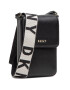 DKNY Дамска чанта Winonna Flap Phone C R11EKM09 Черен - Pepit.bg