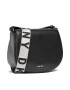 DKNY Дамска чанта Winonna Saddle Bag R12EKM64 Черен - Pepit.bg