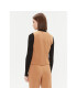DKNY Елек UG3VX083 Кафяв Regular Fit - Pepit.bg