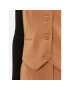 DKNY Елек UG3VX083 Кафяв Regular Fit - Pepit.bg