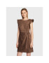 DKNY Ежедневна рокля DD2G1604 Кафяв Regular Fit - Pepit.bg