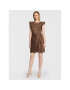 DKNY Ежедневна рокля DD2G1604 Кафяв Regular Fit - Pepit.bg