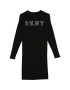 DKNY Ежедневна рокля D32719 Черен Slim Fit - Pepit.bg