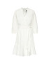 DKNY Ежедневна рокля DD1BD345 Бял Regular Fit - Pepit.bg