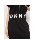 DKNY Ежедневна рокля DD1GD233 Черен Regular Fit - Pepit.bg