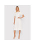 DKNY Ежедневна рокля DD2BE308 Бял Regular Fit - Pepit.bg