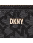 DKNY Голям дамски портфейл Bryant Sm Zip Aroun R831J656 Черен - Pepit.bg