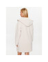 DKNY Халат YI2022599 Бежов Relaxed Fit - Pepit.bg