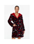 DKNY Халат YI2322688 Черен Regular Fit - Pepit.bg