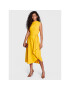 DKNY Коктейлна рокля DD2G1156 Жълт Regular Fit - Pepit.bg