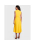 DKNY Коктейлна рокля DD2G1156 Жълт Regular Fit - Pepit.bg