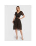 DKNY Коктейлна рокля DD2G3155 Черен Regular Fit - Pepit.bg