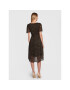 DKNY Коктейлна рокля DD2G3155 Черен Regular Fit - Pepit.bg