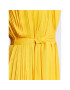 DKNY Коктейлна рокля DD2GI937 Жълт Regular Fit - Pepit.bg