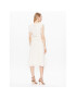 DKNY Коктейлна рокля DD2JD393 Екрю Regular Fit - Pepit.bg
