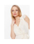 DKNY Коктейлна рокля DD2JD393 Екрю Regular Fit - Pepit.bg