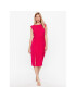 DKNY Коктейлна рокля DD3E2011 Розов Regular Fit - Pepit.bg