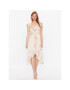 DKNY Коктейлна рокля DD3EQ278 Бежов Regular Fit - Pepit.bg