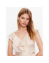 DKNY Коктейлна рокля DD3EQ278 Бежов Regular Fit - Pepit.bg
