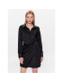 DKNY Коктейлна рокля P3ABRODB Черен Regular Fit - Pepit.bg