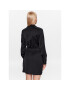 DKNY Коктейлна рокля P3ABRODB Черен Regular Fit - Pepit.bg