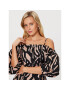 DKNY Коктейлна рокля P3ABWQDB Черен Regular Fit - Pepit.bg
