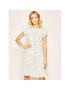 DKNY Коктейлна рокля DD0A2074 Бял Regular Fit - Pepit.bg