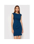 DKNY Коктейлна рокля DD1EV652 Син Slim Fit - Pepit.bg