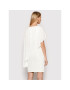DKNY Коктейлна рокля DD1J2123 Бял Regular Fit - Pepit.bg
