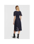 DKNY Коктейлна рокля DD2FA664 Тъмносин Regular Fit - Pepit.bg