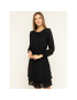 DKNY Коктейлна рокля DD9FY742 Черен Regular Fit - Pepit.bg