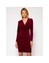 DKNY Коктейлна рокля DD9IF965 Бордо Regular Fit - Pepit.bg