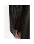 DKNY Кожено яке P3GCTQ52 Черен Regular Fit - Pepit.bg