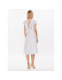 DKNY Лятна рокля DD3C3581 Бял Regular Fit - Pepit.bg