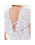 DKNY Лятна рокля DD3C3581 Бял Regular Fit - Pepit.bg