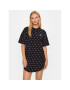 DKNY Нощница YI2322590 Черен Relaxed Fit - Pepit.bg