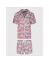 DKNY Пижама YI2822537 Сив Regular Fit - Pepit.bg