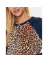DKNY Пижама YI2922593 Кафяв Regular Fit - Pepit.bg